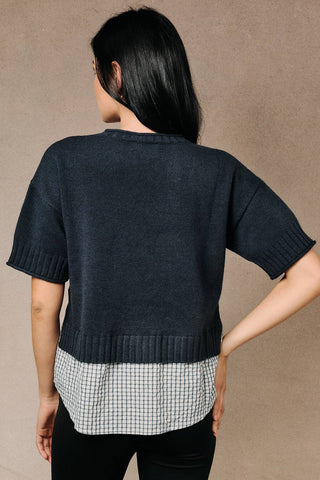 Double Take Sweater Top