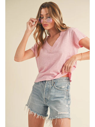 Tilly V-Neck Baby Tee