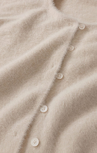 Winterglow Fluffy Cardigan