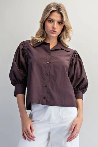 Starla Button Down