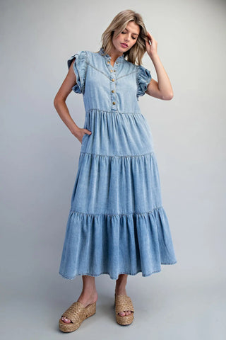 Dakota Tiered Maxi Dress