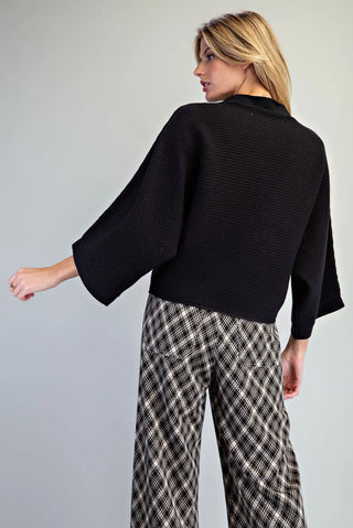 Margie Ribbed Dolman Top