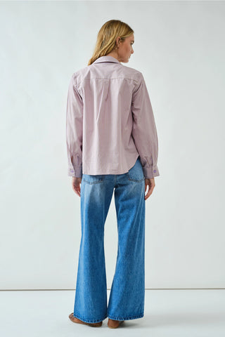 Washed Button Up Shirt