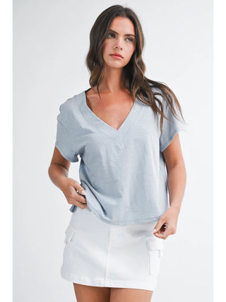 Tilly V-Neck Baby Tee