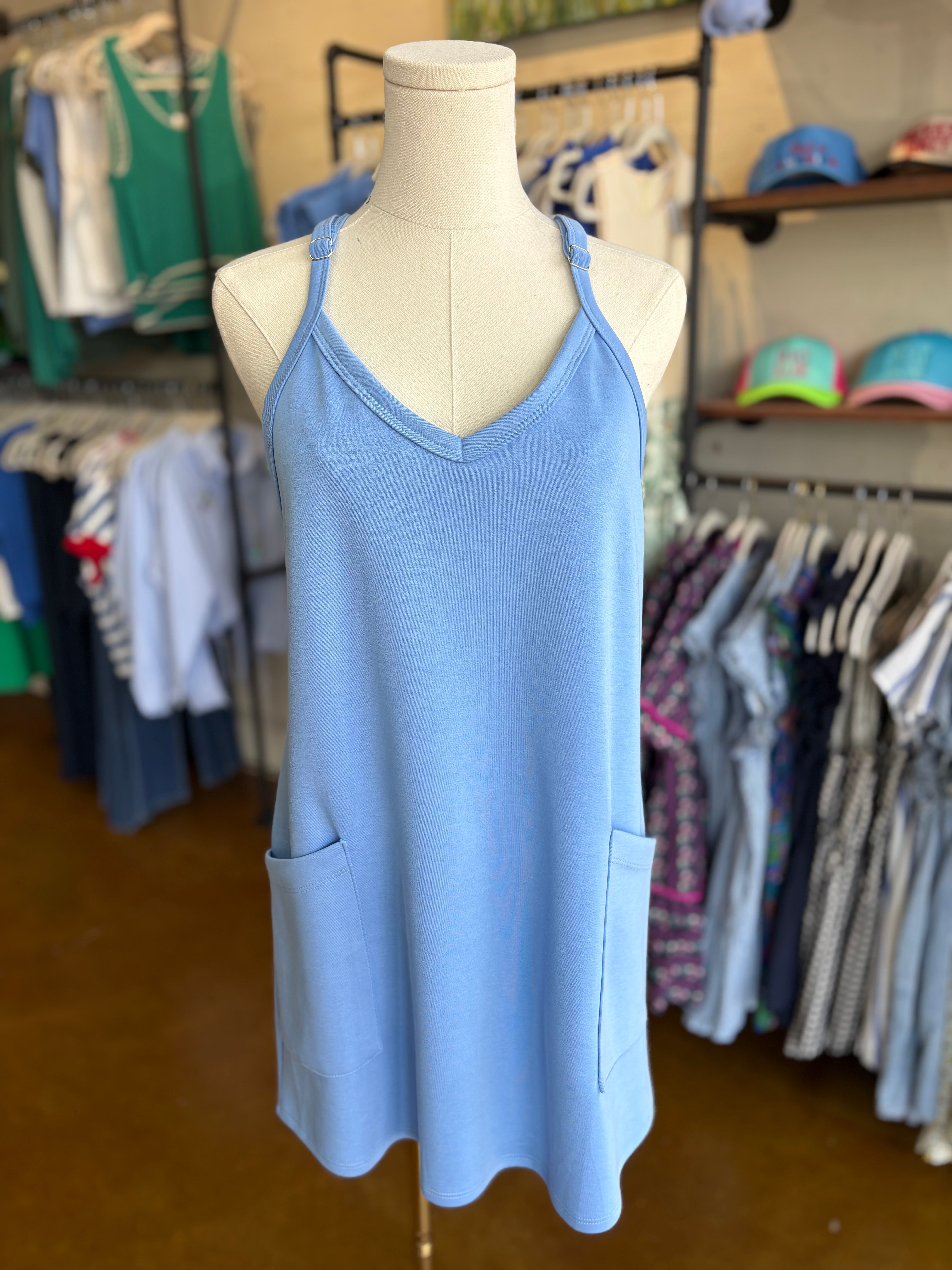 Addie Scuba Romper Mini Dress