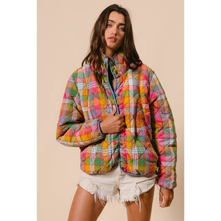 Stained Glass Quilted Jacket