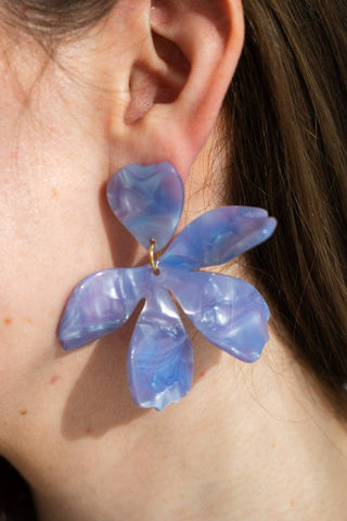 Jasmine Earrings - Lavender Haze