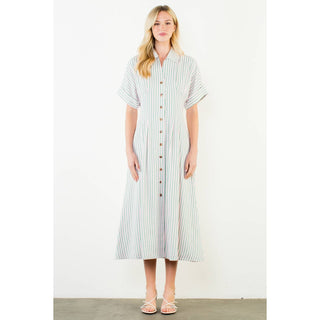 Elia Button Down Dress