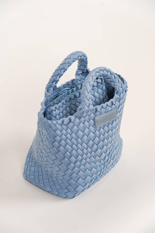 Denim Woven Mini Tote