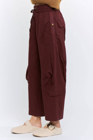 Penny Wide-Leg Cargo Pants