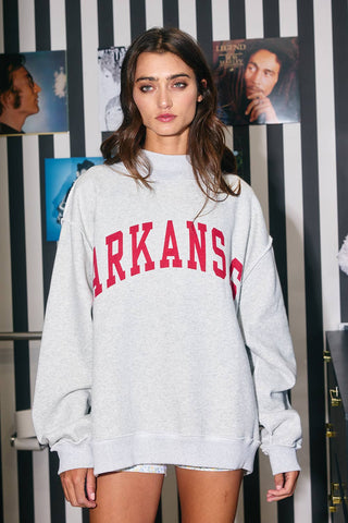 'ARKANSAS & AR' Reversible Sweatshirt