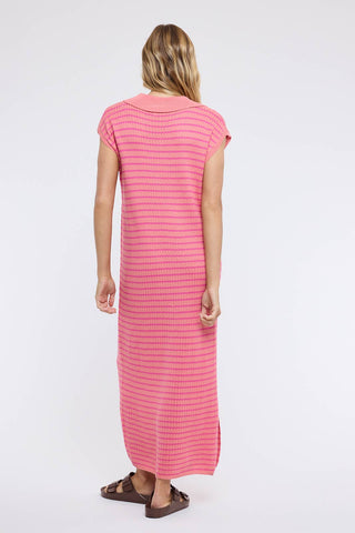 Sorbet Stripe Midi Dress