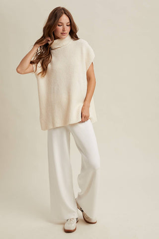 Turtle Neck Sweater Pant Set