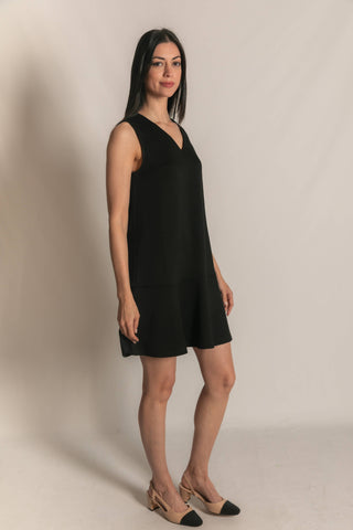 Butter Modal Sleeveless Flutter Skirt Mini Dress