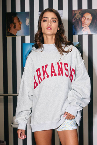 'ARKANSAS & AR' Reversible Sweatshirt