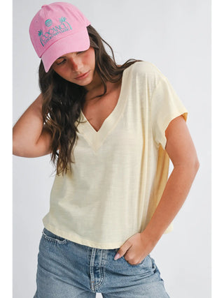 Tilly V-Neck Baby Tee