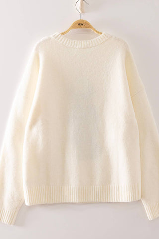 Cozy Gameday Dog Knit Sweater