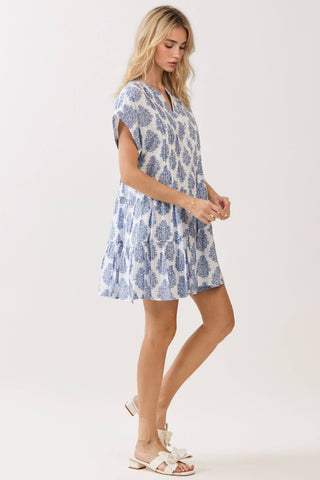 Cori Tiered Mini Dress