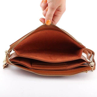 Jaylene Three Compartments Crossbody Bag