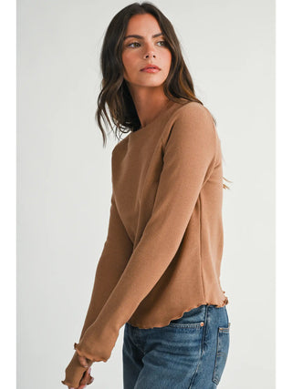 Tina Thermal Knit Top