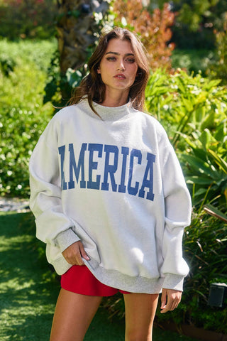 USA Reversible USA/America Graphic Sweatshirt
