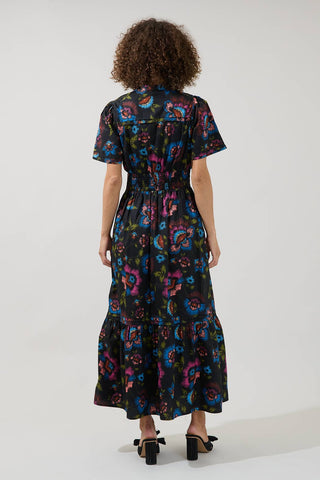 Belraj Poplin Maxi Dress Duna Floral
