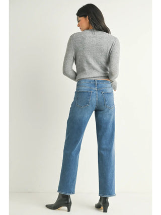 Stretchy Straight Denim