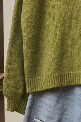 Embroidered Butterfly Crewneck Sweater