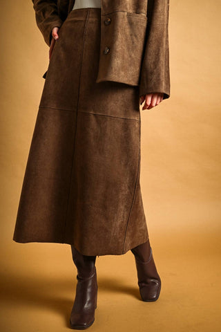 Stella Suede Skirt