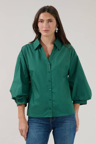 Chalet Button Down Top