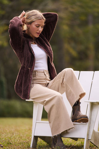 DreamPlush Zip Tunic