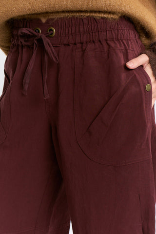 Penny Wide-Leg Cargo Pants
