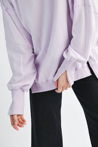 Oversized Seam Detail Pullover