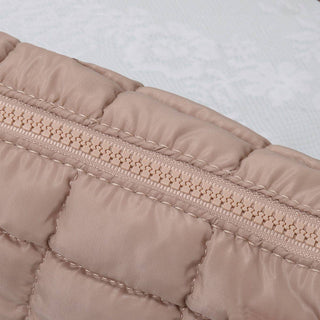 Quilted Puffer Crossbody Bag
