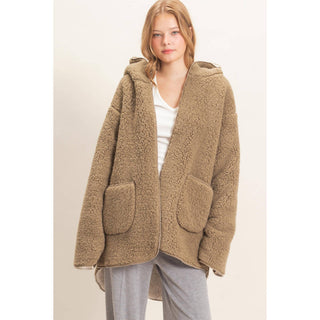 Hooded Sherpa Jacket