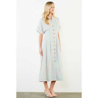 Elia Button Down Dress