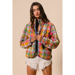 Stained Glass Quilted Jacket