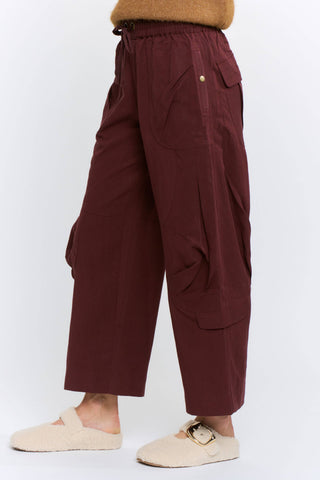 Penny Wide-Leg Cargo Pants