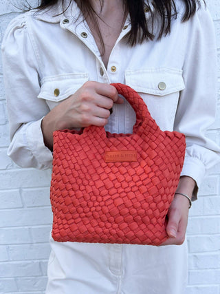 Burnt Orange Mini Woven