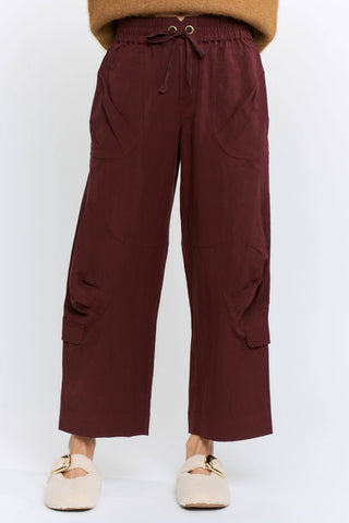 Penny Wide-Leg Cargo Pants