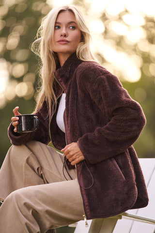 DreamPlush Zip Tunic