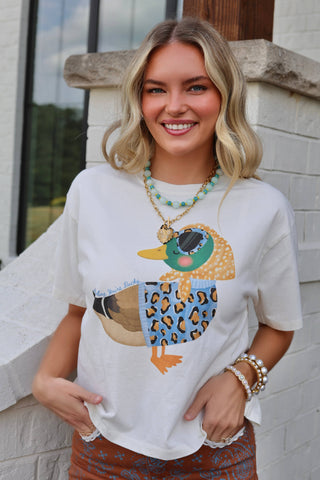 Darling, You're Ducky Crop Tee