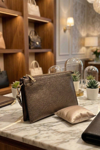 Jaylene Three Compartments Crossbody Bag