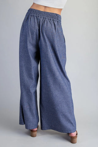 Perry Pinstripe Linen Pants
