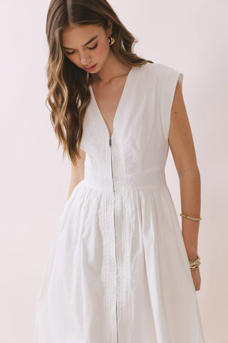 Connie Cap Sleeve Midi Dress