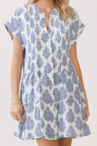 Cori Tiered Mini Dress