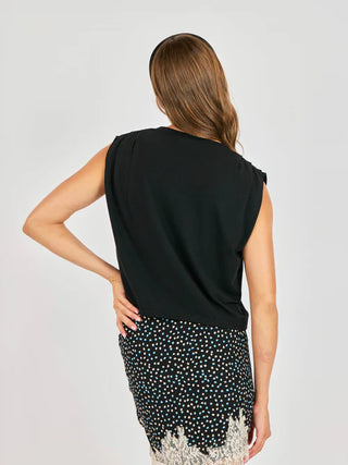 Statuesque Shirred Tank