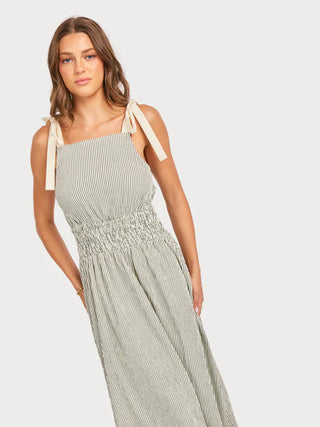 The See Me Stripe Midi Dress