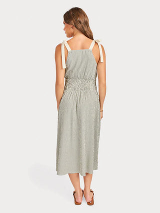 The See Me Stripe Midi Dress