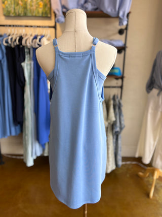 Addie Scuba Romper Mini Dress